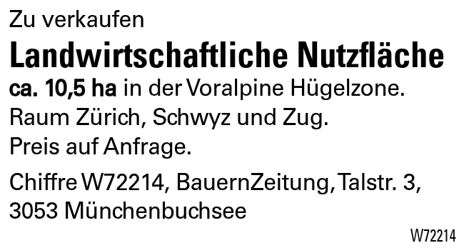 Landwirtschaftliche Nutzfläche