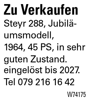 Zu Verkaufen
