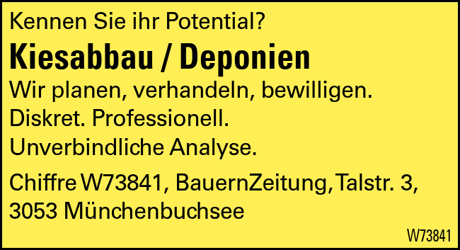 Kiesabbau / Deponien