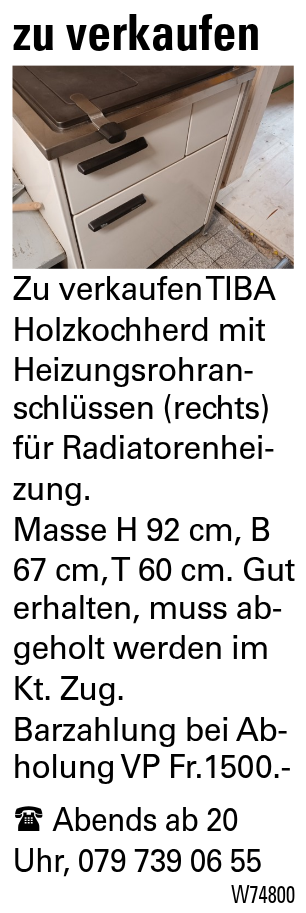 zu verkaufen