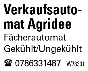 Verkaufsautomat Agridee